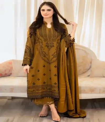 3pc lawn suit