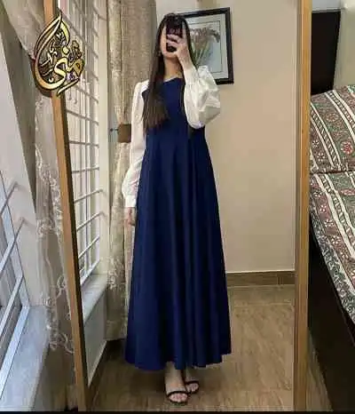 maxi dress georgette