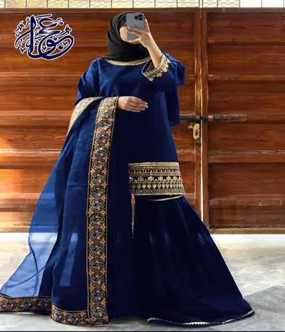 sharara suits 3pc