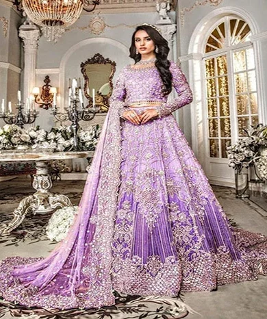 bridal dress maria b