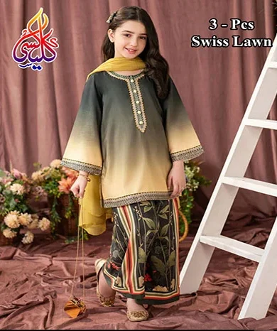 swiss lawn kids 3pc
