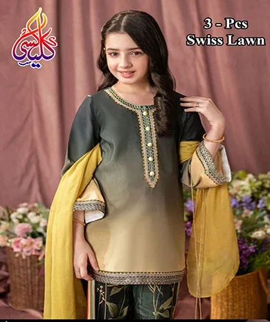 swiss lawn kids 3pc