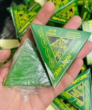 nature seven green soap
