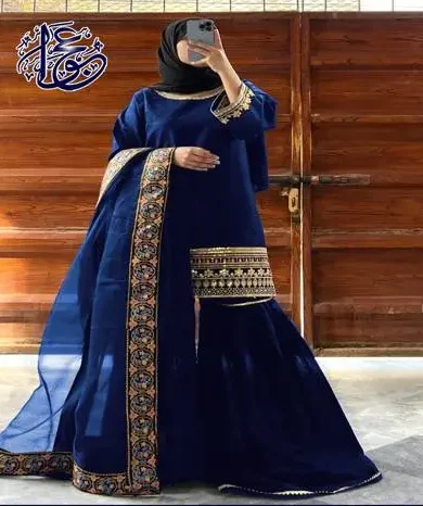 sharara suits 3pc