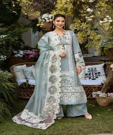 digital printed lawn 3 piece