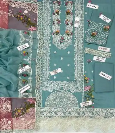 digital printed lawn 3 piece