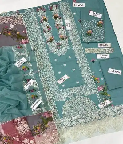 digital printed lawn 3 piece