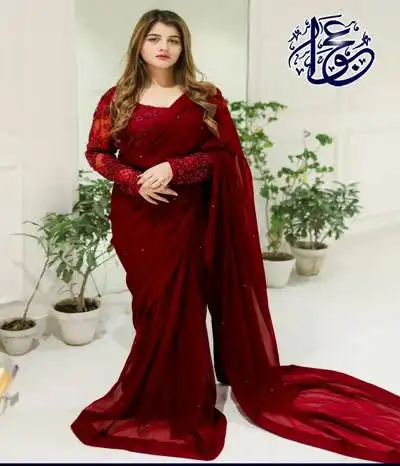 stitched saree women