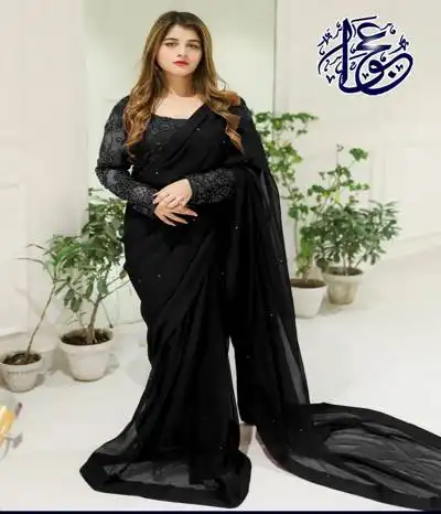 stitched saree women