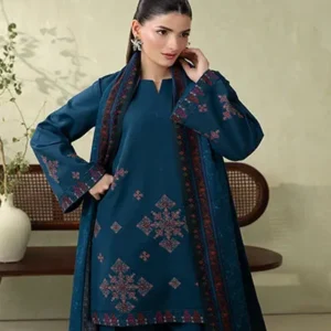 dhanak suit Embroidered 6
