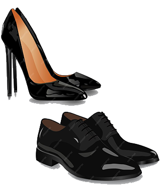male female shoes