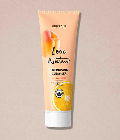 oriflame face wash love nature
