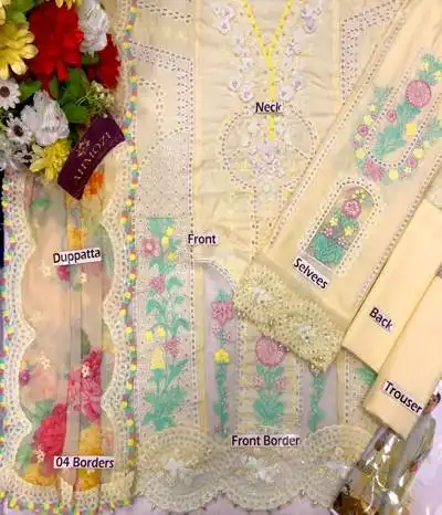 embroidered cotton suit 3
