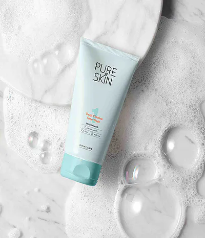 oriflame face wash pure skin 2